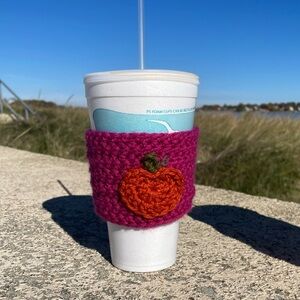 Handmade Pumpkin Coffee/Tea Cozy